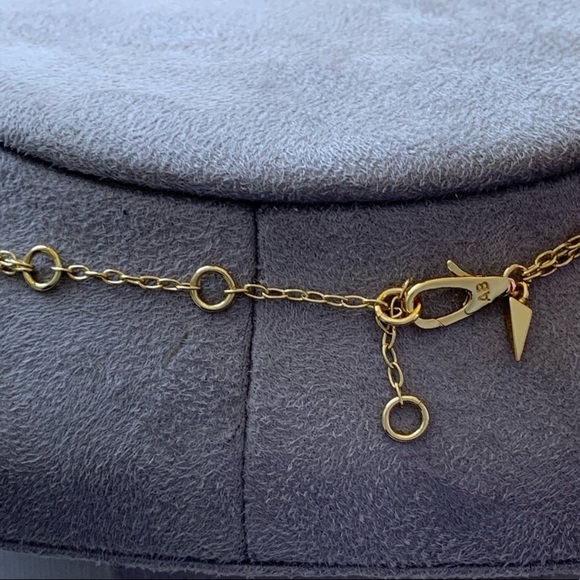 ALEXIS BITTAR • NEW Modern Antiquities Gold Coin Happy Sad Swivel Spin Necklace - Picture 5 of 15